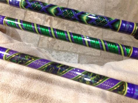 Custom Wraps On 3 Of My Rods Love The Color Scheme Rods Pinterest