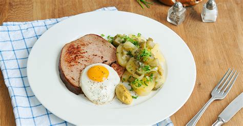 Leberk Se Mit Kartoffelsalat Hengstenberg