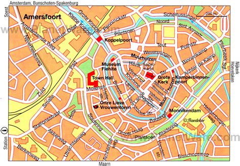 Kaart Van Nederland Amersfoort Vogels