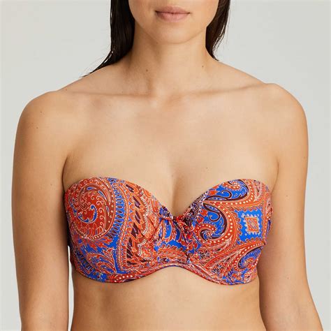 Bikini Prima Donna colección Casablanca COLOR Naranja TALLAS 95D