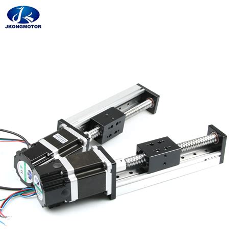 60mm NEMA24 Ball Screw CNC Linear Guide Rail Stepper Motor Motion Stage