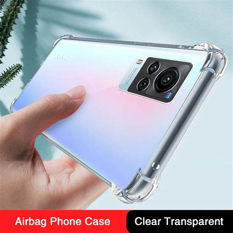 Ultra Thin Airbag Phone Case For VIVOX60 VIVO X60 Pro Plus X60Pro