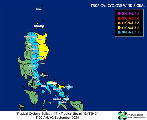 Tropical Storm ENTENG YAGI Advisory No 04 Typhoon2000 Philippine