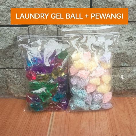 Jual Laundry Gel Ball Pewangi Butiran Manik Pelembut Softener Baju