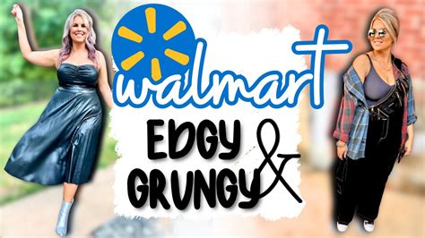 Walmart Fall Fashion Haul Outfit Ideas With Some Edge And Grungy Fall