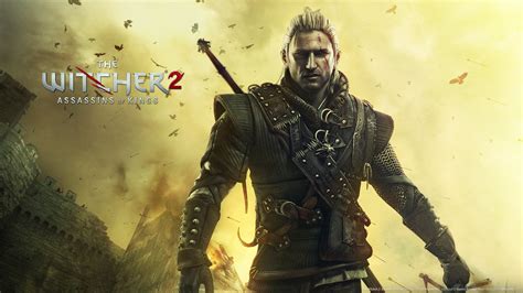 1024x600 Resolution Witchers 2 Game Wallpaper The Witcher 2