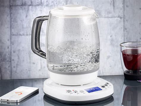 Rosenstein Söhne Glas Wasserkocher mit Warmhaltefunktion 4