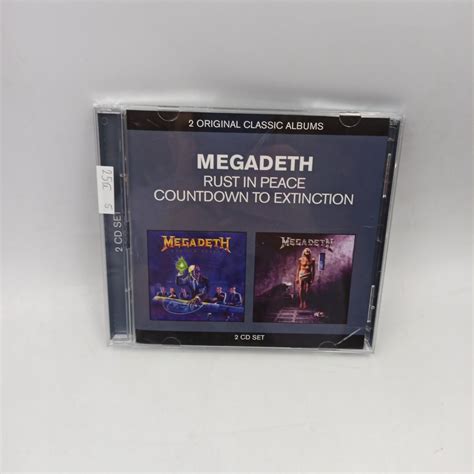 Megadeth Rust In Peace Countdown To Extinction