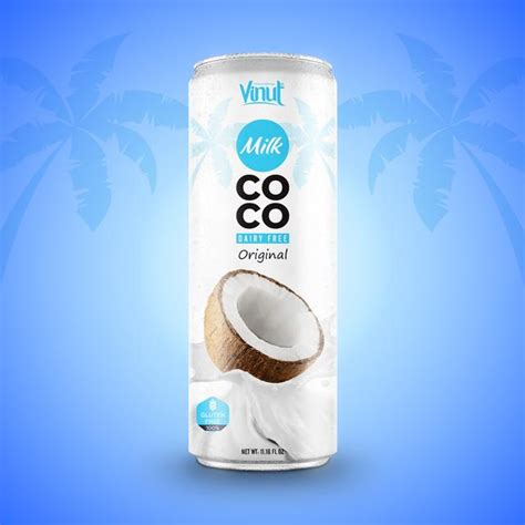 1l Vinut 100 Natural Organic Coconut Water Gluten Free Coconut Water Drink Manufacturer