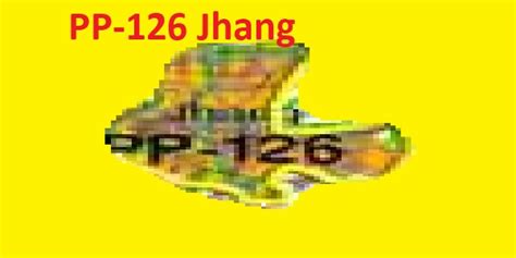 PP-126 Jhang Area, Map, Candidates and Result - Political and Sports News