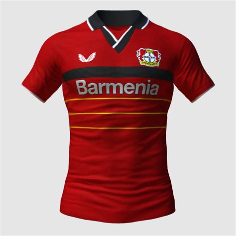 Bayer Leverkusen Castore Home Concept 1 FIFA 23 Kit Creator Showcase