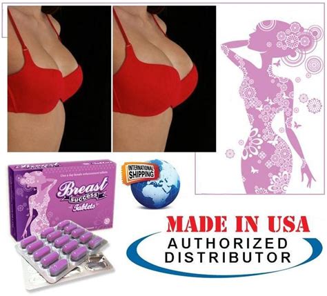 Breast Success 30 Tablets All Natural Breast Enhancement Just One