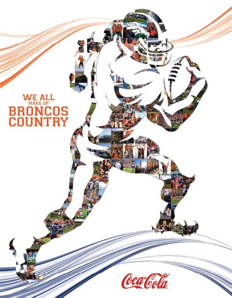 Denver-Broncos-Al-Wilson-Coca-Cola-Poster-Giveaway - Harmony Design