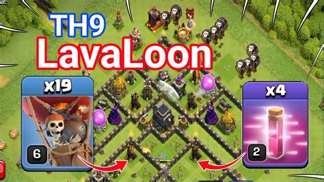 New Th9 Lavaloon Attack Strategy ‼️ Th9 Lalo 3 Star Every Base ‼️ Clash