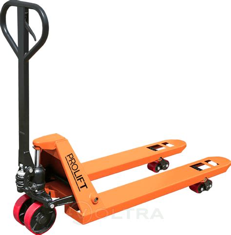 Гидравлическая тележка стандартная 2.5т колеса полиуретан Prolift DF 25 ...