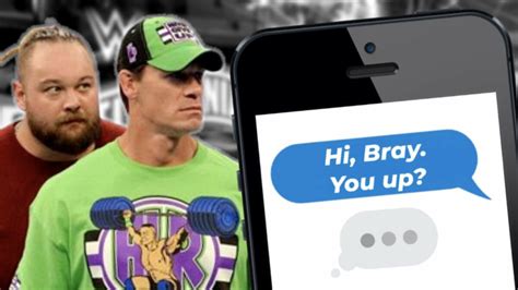 John Cena Reveals Fascinating Wwe Text He Sent Bray Wyatt