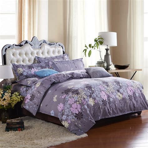 Mecerock Reactive Printing 100 Polyester Bedding Set Duvet Cover Flat