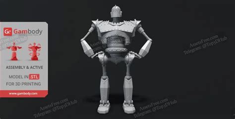 Iron Giant 3d Print Model Download Free