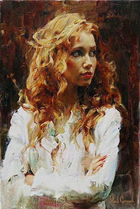 Michael Garmash Oil On Canvas Contemporary Figurative Impressionist