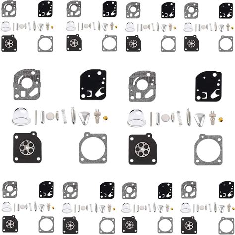 Amazon YOFMOO Pack Of 10 Carburetor Gasket Rebuild Set Carb Repair