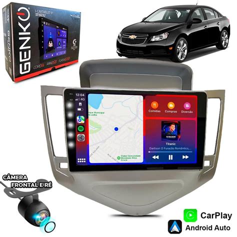 Central Multimídia Carplay Android Auto Chevrolet Cruze 2012 2013 2014