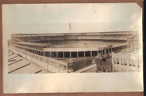 Sportsmans Park Stadium Shot 1928 Original 7x11 Photo The