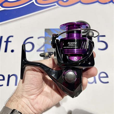 Carrete De Spinning Okuma Scorpio A Sal De Pesca