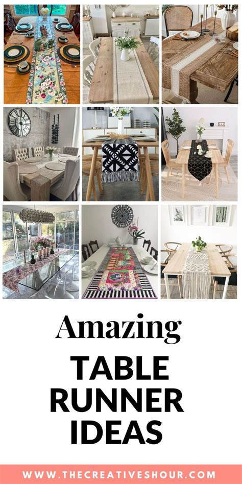 35 Awesome Table Runner Ideas To Elevate Your Dining Table With Style