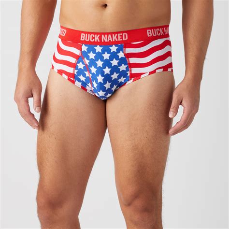 Mens Buck Naked Pattern Briefs Duluth Trading Company