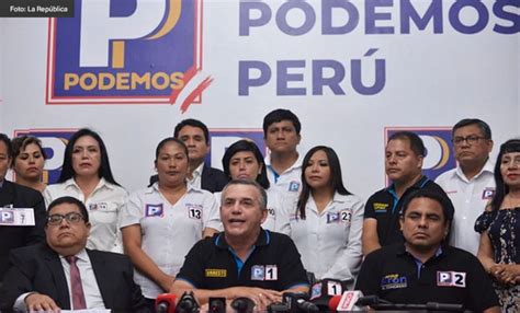 Podemos Perú Exige A La Onpe Y Al Jne Revisión De Actas Electorales