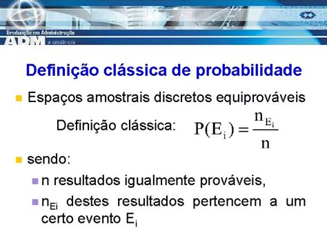 Estatstica Aula Probabilidade Unidade Conceitos Bsicos