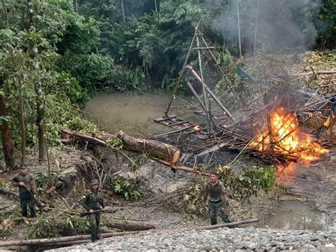 Golpe a la Minería Ilegal en Río Marañón taleoi