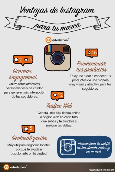 INFOGRAFÍA Ventajas de Instagram para tu negocio PQS