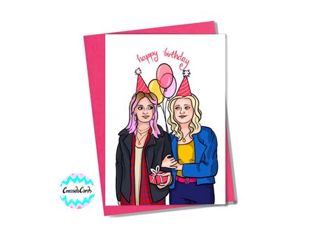 Maeve And Aimee From Sex Education Birthday Card Etsy