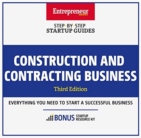 Amazon Construction And Contracting Business Step By Step Startup