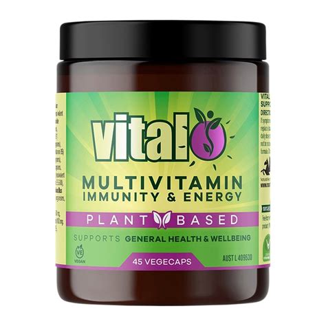 Multivitamin Immunity & Energy 60 Vegecaps | WholeLife