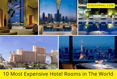 10 Most Expensive Hotel Rooms In The World