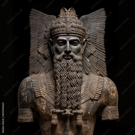 Ancient Sumerian Mythology Enki Ancient Sumerian Mythological God