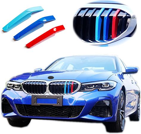 Topgril M Colored Stripe Grille Insert Trims M Sport Grille