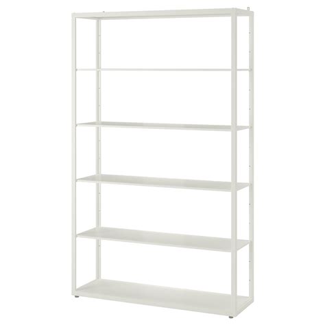 FjÄlkinge Shelving Unit White 118x193 Cm Ikea