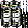 Amazon CeleMoon 36 Colors Acrylic Paint Pens Dual Tip Painting