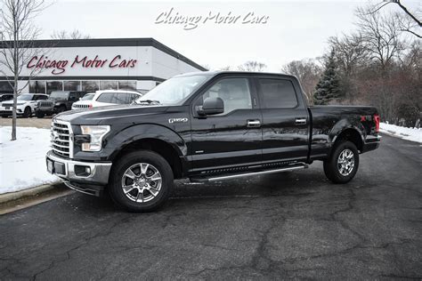 Used 2017 Ford F150 Xlt Ecoboost 35l Supercrew Cab Pickup F150 4x4 For