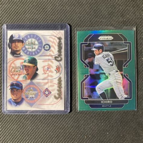 Fleer Triple Crown Season Crowns Ichiro Suzuki Jason Giambi Ivan