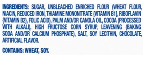 Oreos Ingredients List