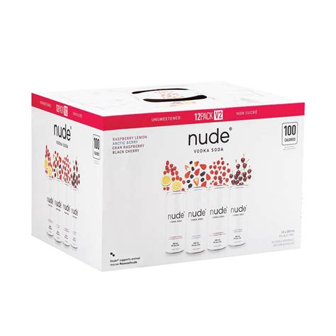 NUDE VODKA SODA MIXER Kingsway Liquor