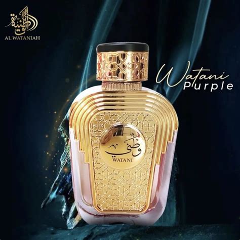 Al wataniah Watani Purple Sparkling Beauty Elegância Perfumada e