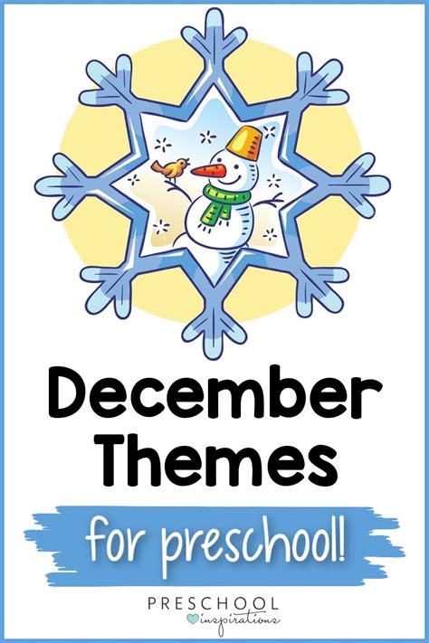 December Preschool Themes You're Going to Love! - Preschool Inspirations