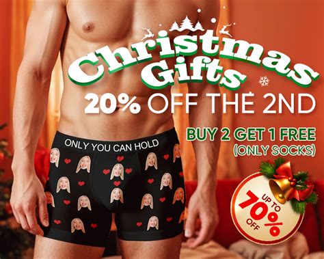 Custom Face Boxer Personalized Men S Photo Boxers With Any Face Personalised Boxers