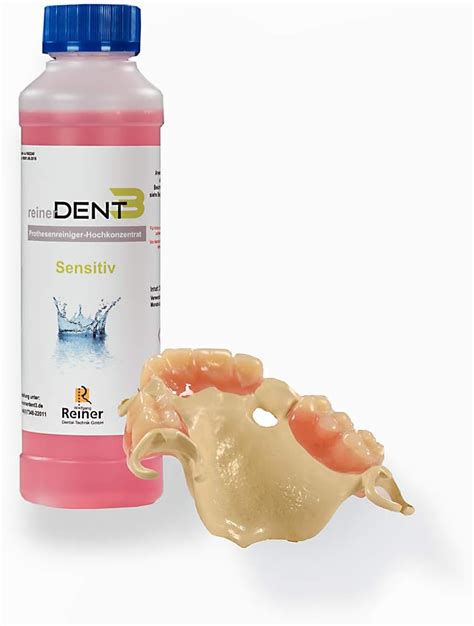 reinerDENT3 Prothesenreiniger 250ml SENSITIV XL besonders geeignet für