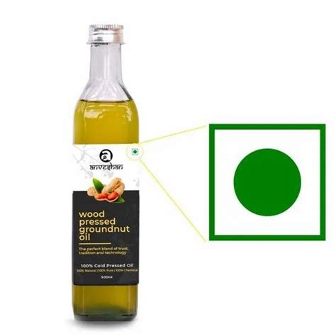 Lowers Cholesterol Anveshan Wood Pressed Groundnutpeanut Oil